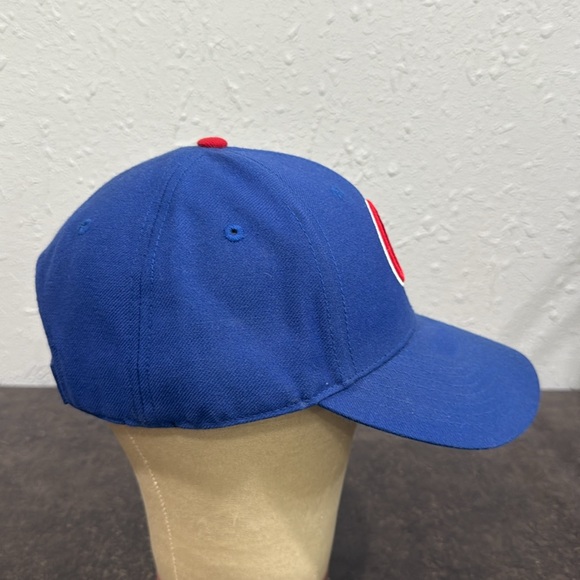 Chicago Cubs '47 Brand Royal Blue Adjustable Strapback Baseball Hat Cap OSFA - Picture 4 of 9